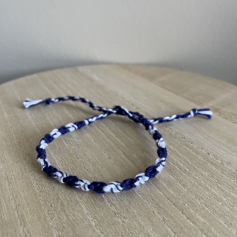 Zaria Bracelet, anklet, trendy, comfortable, tie, embroidery thread, woven, gift